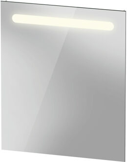 Duravit Spiegel Duravit No.1 Met Horizontale LED Verlichting 60x3.5x70cm Mat Wit