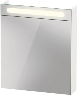 Duravit Spiegelkast Duravit No.1 Met 1 Deur Met LED Verlichting 60x14.8x70 cm Links Wit Duravit