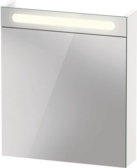 Duravit Spiegelkast Duravit No.1 Met 1 Deur Met LED Verlichting 60x14.8x70cm Links Wit