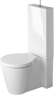 Duravit Starck 1 duoblokpot diepspoel universeel zonder reservoir wit 0233090064