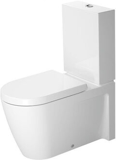 Duravit Starck 2 duoblokpot diepspoel vario zonder reservoir 37x72.5cm wit 2129090000