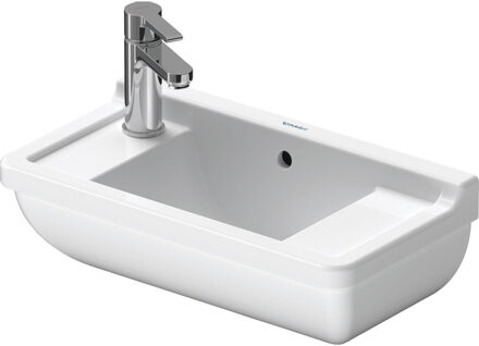 Duravit Starck 3 fontein met voorgestoken gat links/rechts 50x26cm wit