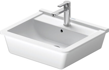 Duravit Starck 3 opbouw wastafel 56x46cm wit