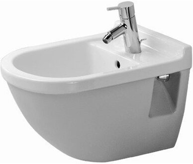 Duravit Starck 3 wandbidet WonderGliss wit