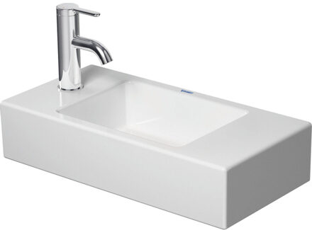 Duravit Vero Air fontein met kraangat links 50 x 25 cm., wit