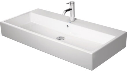 Duravit Vero Air geslepen wastafel met 1 kraangat doorgestoken 100x47 cm, wit