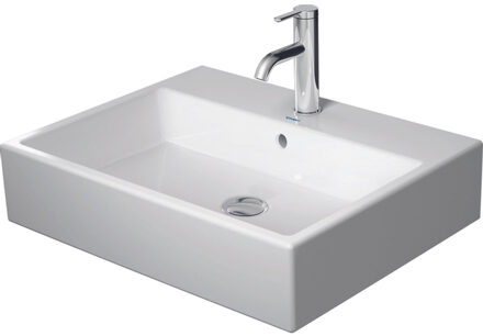 Duravit Vero Air wastafel geslepen 60x47 cm met één kraangat, wit