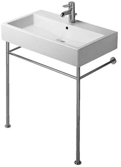 Duravit Vero metalen onderstel voor wastafel 80 cm Chroom