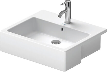 Duravit Vero wastafel 55x47cm WonderGliss Wit