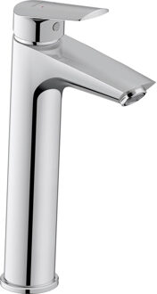 Duravit Wastafelkraan Duravit No.1 1-Gats Wastafelkraan Large Size Zonder Waste Voorsprong 12.9 cm Chroom Duravit