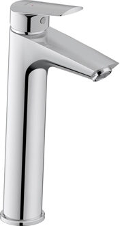 Duravit Wastafelkraan Duravit No.1 1-Gats Wastafelkraan Large Size Zonder Waste Voorsprong 12.9cm Chroom