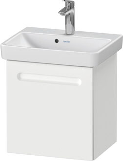 Duravit Wastafelonderkast Duravit No.1 Met 1 Deur Links 44x38.6x47.8cm Met Geïntegreerde Greep Mat Wit