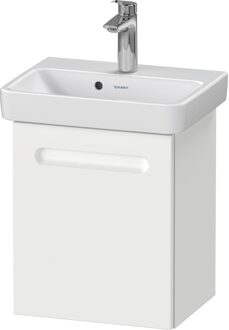 Duravit Wastafelonderkast Duravit No.1 Met 1 Deur Rechts 39x34.6x47.8 cm Met Geïntegreerde Greep Mat Wit Duravit