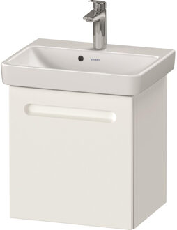 Duravit Wastafelonderkast Duravit No.1 Met 1 Deur Rechts 44x38.6x47.8 cm Met Geïntegreerde Greep Mat Wit Duravit