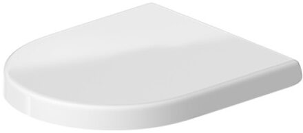 Duravit WC-zitting 43.1x37x4.3cm met softclose met quickrelease Kunststof wit