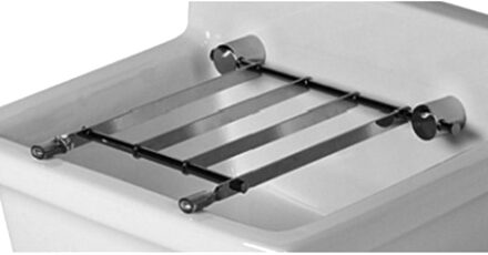 Duravital emmerrooster met bevestigingsset chroom 0050011000