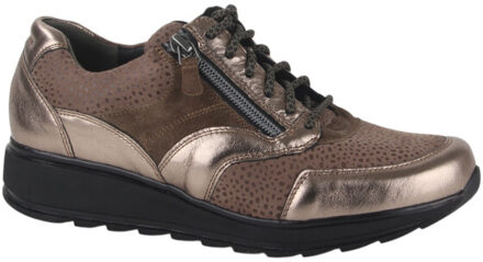 Durea 6279.685.1777-h dames veterschoenen sportief Beige - 41