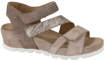 Durea 7405.025.0289-h dames sandalen sportief - maat 38 Beige