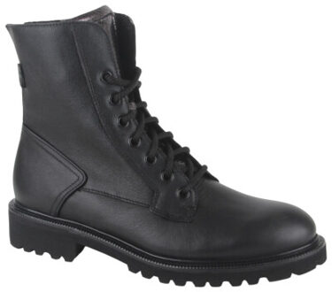 Durea 9769.182.1170-e dames veterboots sportief Zwart - 39