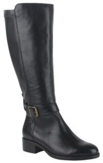 Durea 9805.918.1312-k dames enkellaarzen gekleed - maat 40 Zwart