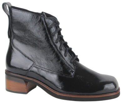 Durea 9813.825.4083-h dames veterboots gekleed Zwart - 42