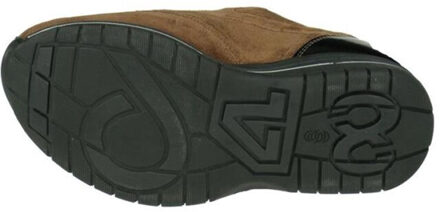 Durea comfort Lage Dames Veterschoen bruciatto,zwart - 5.5