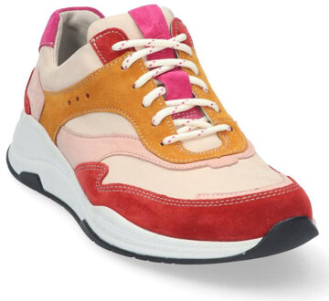 Durea Stripe rood, roze, beige, oranje - 5.5