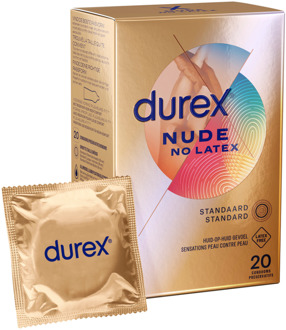 Durex Condooms Nude - Condooms zonder Latex - 20 Stuks