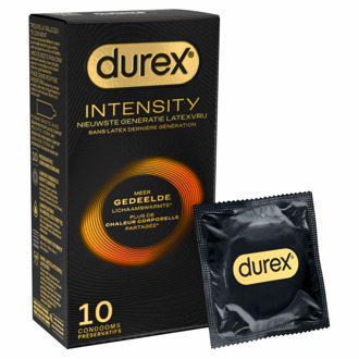 Durex Intensity Latexvrije Condooms 10 stuks Transparant - 56 (omtrek 11,5-12 cm)