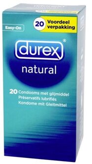 Durex Natural Condooms 20st. Transparant