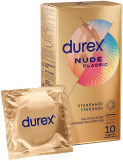 Durex Nude Classic - Condooms - 10 Stuks