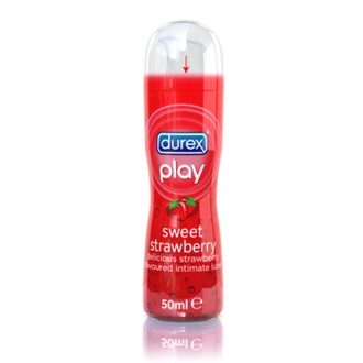 Durex Play Strawberry glijmiddel Transparant - 000
