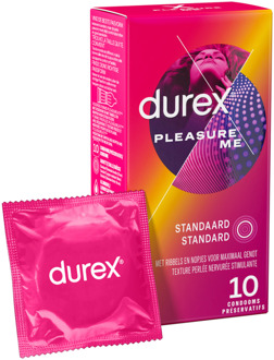 Durex Pleasure Me - Condooms - 10 Stuks