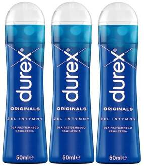 Durex Sensitive Originals Glijmiddel 150 ml (3x50ml)