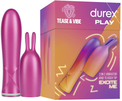 Durex Tease & Vibe - 2 In 1 Vibrator And Teaser