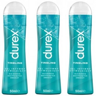 Durex Tingle Tintelend Glijmiddel 150ml (3x 50ml)
