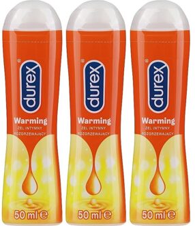 Durex Warming Glijmiddel 150ml (3x 50ml)