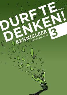 Durf te denken! / havo 3 / Werkboek - Boek Frank Meester (908953394X)