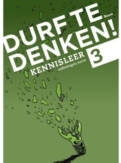 Durf te denken! / havo 3 / Werkboek - Boek Frank Meester (908953394X)