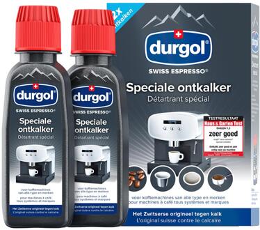 Durgol Ontkalker 2x 125ml Ontkalker Zwart