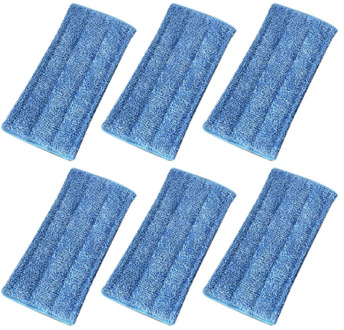 Dust Cleaning Mop Pads for Swiffer WetJet Reusable Mopping Head Pads for Swiffer WetJet Household er Parts 6Pcs