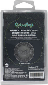 Dust! Ricky & Morty Limited Edition Collectible Coin