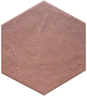 Dust vloer- en wandtegel - 17.5x20cm - hexagon - R10 - mat blush (roze) 1981235 Blush mat (roze)