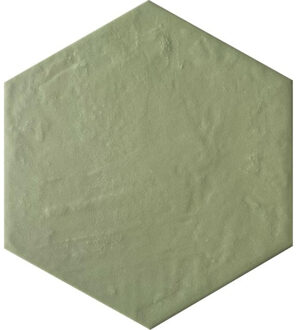 Dust vloer- en wandtegel - 17.5x20cm - hexagon - R10 - mat sage (groen) 1981195 Sage mat (groen)