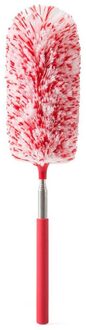 Duster Microfiber Afstoffen Borstel Verlengen Stretch Veer Thuis Dust Cleaner Auto Meubels Huishoudelijke Borstel Rood