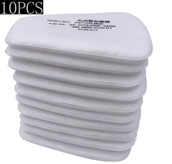 Dustproof 5N11 Cotton Filter 501 Covers Replaceable Filters of 6001 6002 6003 Canister 6200/7502/6800 Dust Gas Mask Supplies