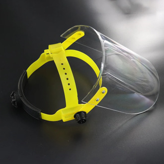 Dustproof Mask Transparent PVC Safety Faces Shields Screen Spare Visors For Head Eye Protection Face mask