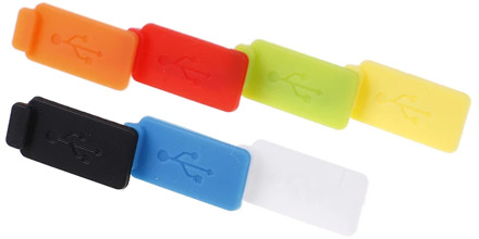 Dustproof prevention for PC Notebook 5 PCS Standard USB Dust Plug Port Charger Cover Jack Interface