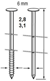 Dutack Coilnagel RNCW28 Ring Nk 80mm ds 5 duizend - 5242012