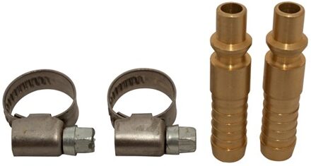 Dutack DutackAir 2x ¼" Insteeknip 8mm slangpil (OR) 2xkl. - 4842099 - 4842099